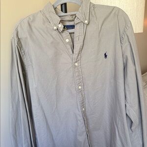 Ralph Lauren Grey Button Down